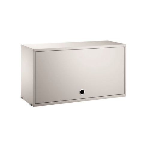 String System Cabinet with Flip Door 78x30cm